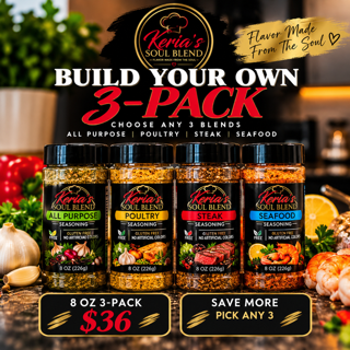 Keria’s Soul Blend -Build Your Own 8 oz 3 Pack